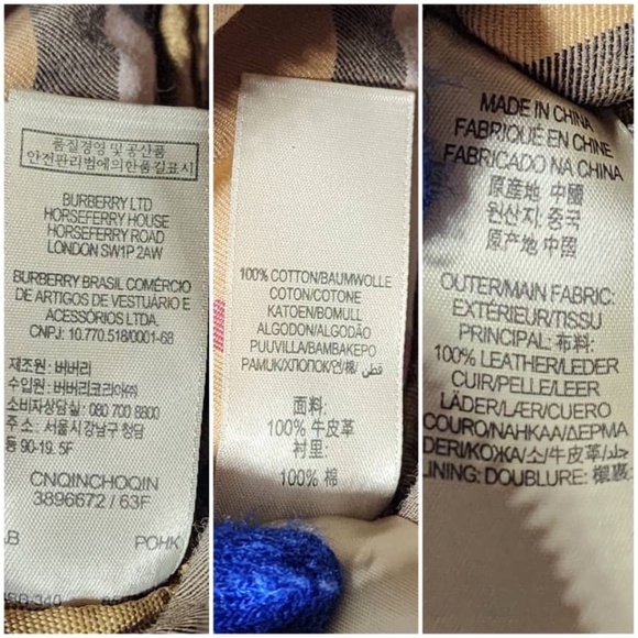 Authentic Burberry Studded Leather Camera Bag Black - Picture 4 of 10